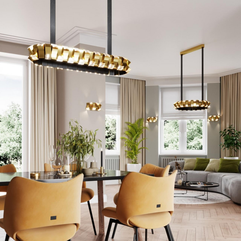 Подвесная люстра Odeon Light 4993/90LA